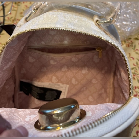 NWT- Disney Lounge Fly Beauty and the Beast mini backpack. - Picture 13 of 14